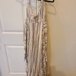 Striped maxi
